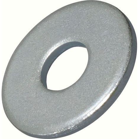 C62085 - Lot de 20 Rondelles plates larges - M8x24mm H 2mm - en Acier Zingué DIN9021 (1/4)