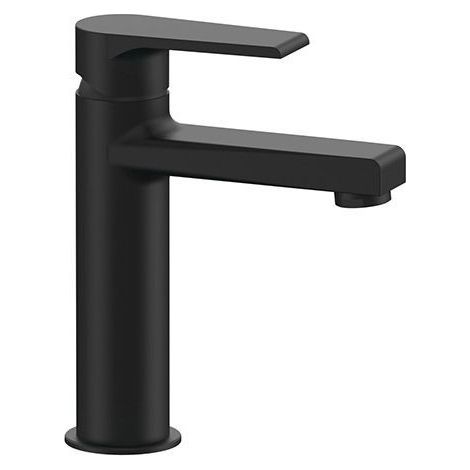 MONOCOMANDO LAVABO MEDIO LINEA ARTIC Nero Opaco (1/2)
