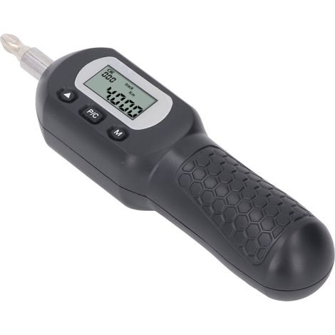 Tournevis à torsion numérique, entraînement 1/4 po, couple réglable de 0,2 à 2 Nm, écran LCD rétroéclairé, tournevis à torsion préréglé avec 10 embouts (1/5)