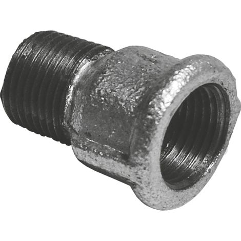 Verzinkte 1 1/4" x 1" (DN32 x DN25) Reduzierverlängerung