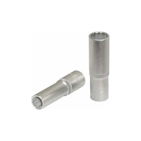 1/4" 12-kant-Stecknuss, lang, 8mm (1/3)