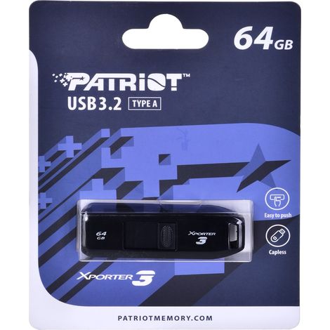 PARTIOT FLASHDRIVE Xporter 3 64 Go Type A USB 3.2 (1/5)