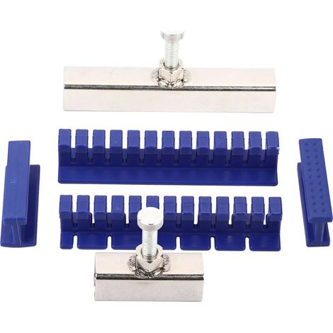 Outil de réparation de bosses sans peinture, outil de démontage pour réparer les rainures en acier inoxydable, adapté à divers panneaux de voiture en métal plat (1/5)
