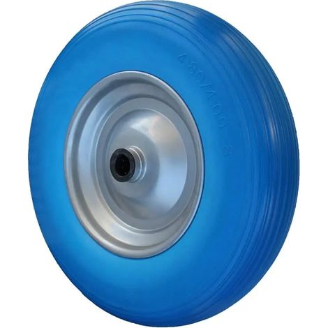 [NEUWERTIG] B-Ware Schubkarrenrad Pu Rad Vollgummi Schubkarre 400 Mm Pannensicher 4.00 8