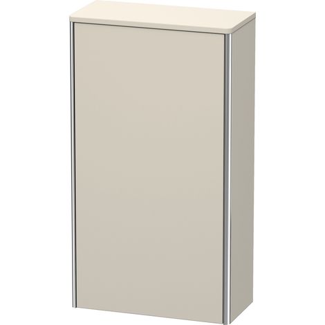 Armario Duravit XSQUARE 880x500x236mm apertura derecha taupe