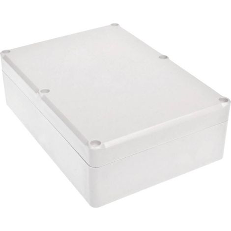 TRU COMPONENTS 4U63181306019 TC-7910720 CUSTODIA UNIVERSALE 177 X 126 X 56 ABS GRIGIO 1 PEZZO, (X B X H) 177 X 126 X 56 MM (1/2)
