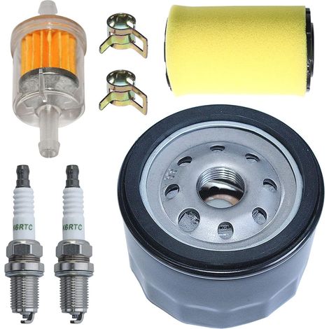 LinDuxe Luftfilter- und Ölfilter-Tune-Up-Kit für Husqvarna YTH22V46 YTH2348 YTH24V48 Z246 YTH18542 Z254 YTA24V48 YTA18542 YTH24V54 YTA22V46 Rasenmäher mit 17,5 PS, 19,5 PS, 20 PS, 21 PS Motor