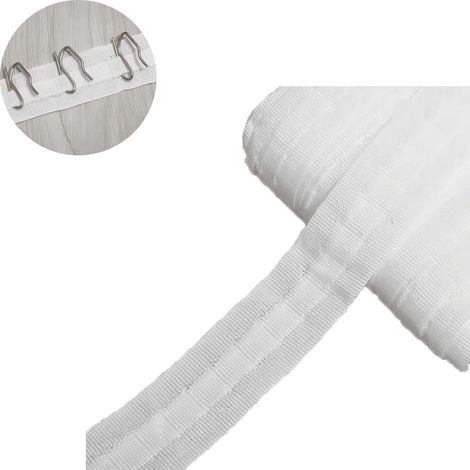 [3 cm breit] Schmale Gardinenschnur im koreanischen Stil, Gardinenzubehör, dekorative S-Haken-Kordel. (1/5)