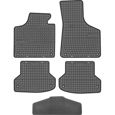 Tappetini Frogum ET0720 - copertura 200000/1 - Audi A3 II 8P 2003-2012 - zona piedi AV anteriore e posteriore - installati (1/5)