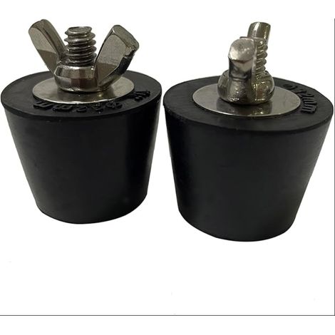 Bouchon de Piscine d'hiver Piscines Bouchons en Caoutchouc de Piscine Bouchon Conique d'hivernage Bouchon Hivernage Piscine Bouchons d'hiver pour Piscine (32mm) (1/5)