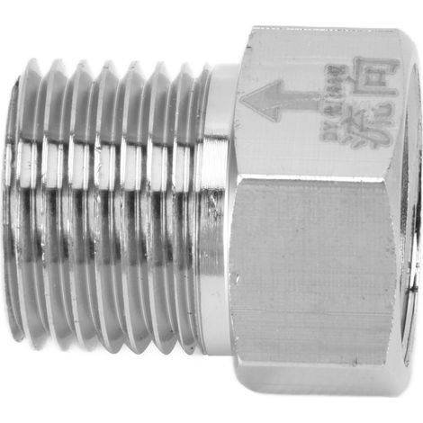 Raccord anti-retour 4/4, adaptateur orientable pour robinet de lavabo, raccord de robinet d'angle avec clapet anti-retour (1/5)
