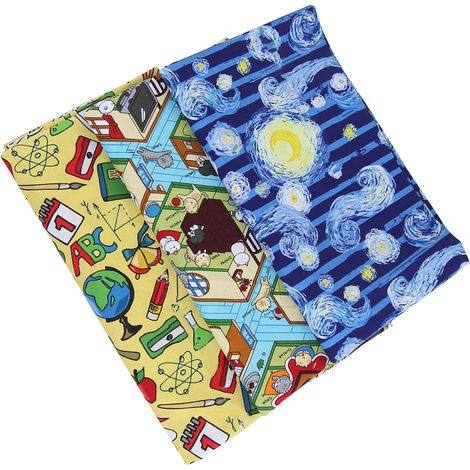 Tissu patchwork à faire soi-même, chutes de tissu en coton à motifs floraux, tissu pour masques et sacs à faire soi-même, n° 10, 35 x 30 cm (1/5)