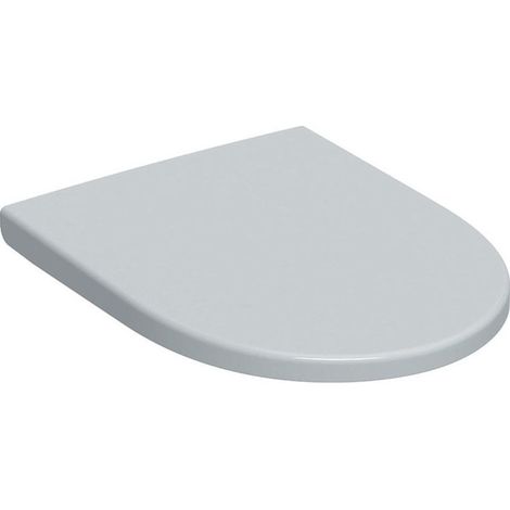 Asiento de inodoro Geberit iCon con caída amortiguada, cierre (1/4)