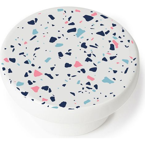 Bouton de meuble  Style décoratif  Fabriqué en hêtre  Finition illustrée  Mesures 383822mm  Système de fixation  Comprend des vis M4  2 unités - talla