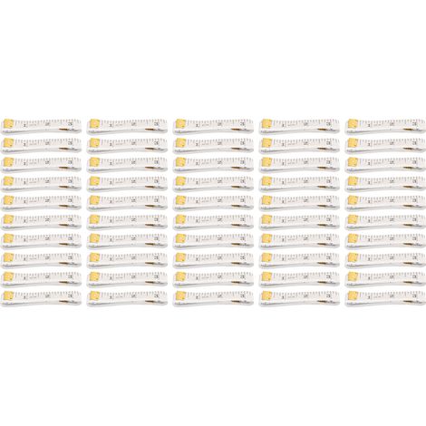 50 mètres ruban souples de 152 cm (60 pouces) pour la couture et le corps, avec ergots métalliques pour surfaces planes et courbes, et tissus. (1/5)