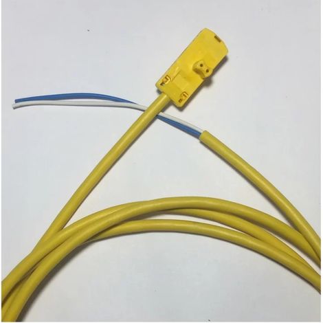 Cable DC Squib Tyco 959880-1 - 2 metros - Amarillo