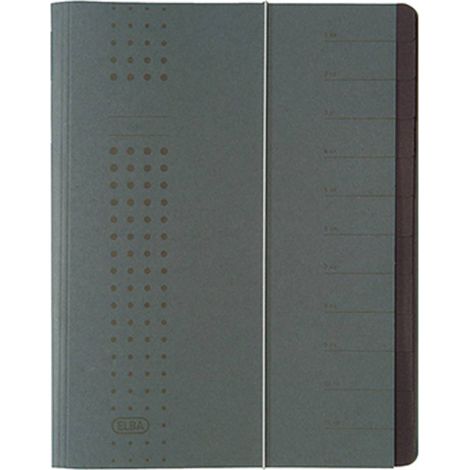 Elba chic 400001032 Cartellina con divisori Grigio DIN A4 Cartone Numero scomparti: 12 (1/5)