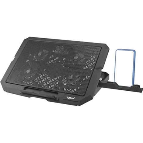 Base di Raffreddamento per PC Portatile iggual IGG319710 Nero (1/3)