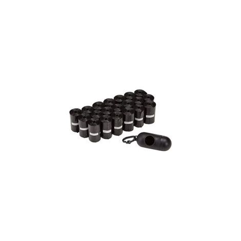 Sac de caca de chien avec sac à ordures portable de type limaces pour ramassage de caca pour animaux de compagnie