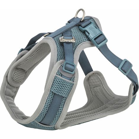 Hunde-Harness - TRIXIE - Premium FlexMesh - Blau - S/M - Komfort und Sicherheit