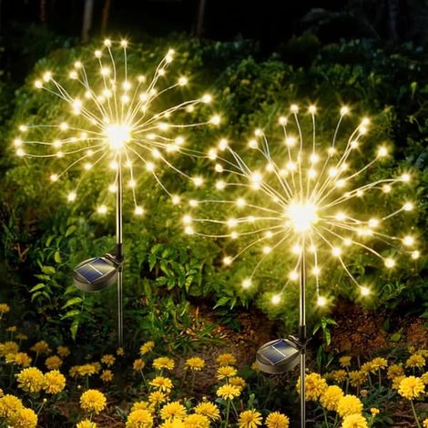 Lampe solaire décorative, couleur cuivre, pour jardin, terrasse, balcon, allées et aménagements paysagers extérieurs.-AquaForge (1/5)