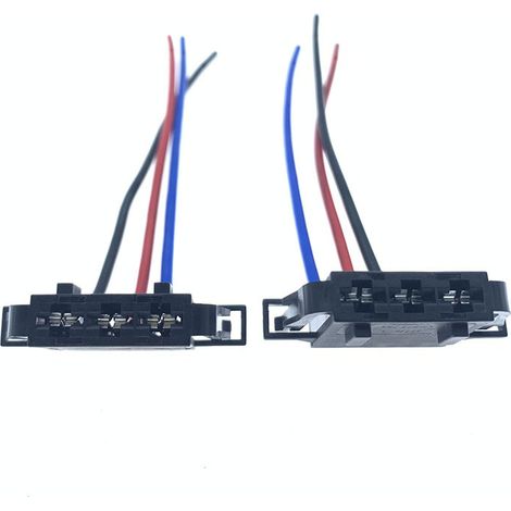 Compatible avec les modèles Audi 2000-2005, notamment les anciens modèles A6 et C5, connecteur du module de commande du moteur de chauffage/ventilation/climatisation -- JB1216-3P