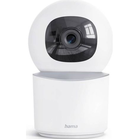 00176652 Hama Smarte Überwachungskamera, WLAN, innen, Aufzeichnung, schwenkbar, Full-HD sans fil IP Caméra de surveillance W284033 (1/4)