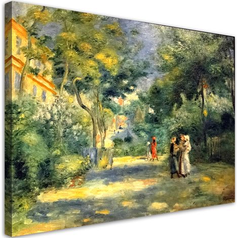 Tableau sur toile Un jardin à Montmartre 60x40 (1/5)