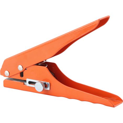 Perforatrice portable réglable de 10 mm avec échelle pour carton, papier et PVC, facile à utiliser et sans effort. (1/5)