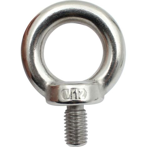 Boulons à œil en acier inoxydable 304/316, boulons à œil de style allemand, accessoires de quincaillerie marine et yacht 304-M2020, boulons à œil pivotants en acier inoxydable 304 de style allemand de