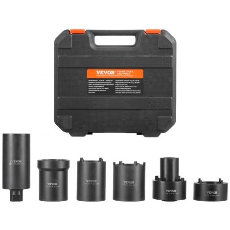 Jeu de Douilles pour Écrous d’Essieu 6PCs Coffret de Douilles (1/5)