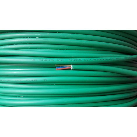 Cavi al metro cavo fg16om16 multipolare fg16 verde 3 conduttori da 2.5mmq con giallo verde fg7om1-3gx2,5 fg16om16-3gx2,5