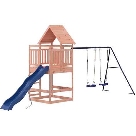 Maison Exclusive - Spielturm Massivholz Douglasie