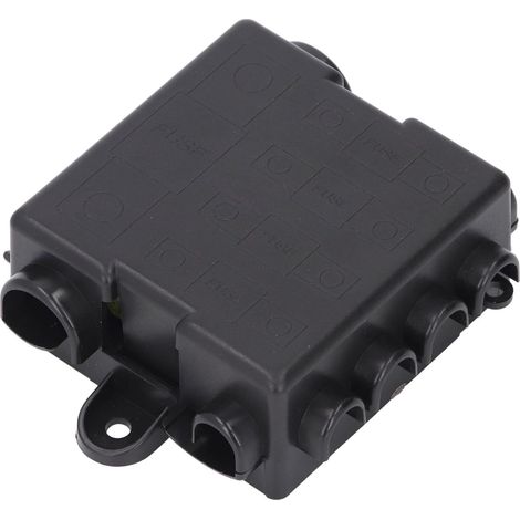 [MAI USATO]Blocco fusibili a 5 vie, pannello marino da 12 V e 24 V, staffa per blocco di distribuzione dell'alimentazione per vari veicoli (1/5)