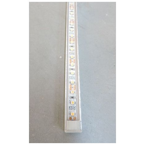 Réglette LED 7.5W alu anodisé longueur 920mm 3000K 436lm 12VDC (alim non incl.) Micro-alu SEET EUROPOLE 7801361 (1/2)