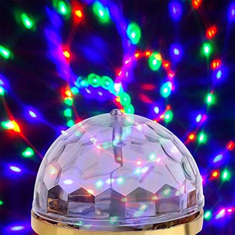 LED-Drehkugel, bunte magische Lichtkugel, LED-Bühnenlampe (1/5)