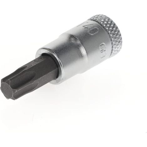 Douille tournevis pour vis TX femelle, Courte, T40, Taille 6,65 mm, 1/4" 6,3 mm, Douille tournevis, Outil, ITX 20 T40 (1/5)