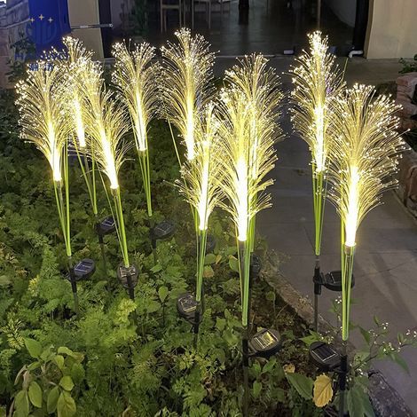 Solar-Gartenleuchten, 2er-Set, Edelstahlrohre, doppelwandig, Sterne und Mond, mit LEDs, IP65 wasserdicht, ideal für Rasenflächen, Gehwege, Terrassen, Balkone und Gartengestaltung. (1/5)