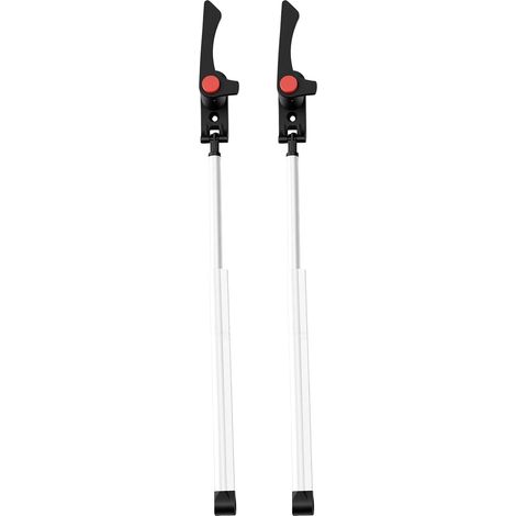 Tige de Support de fenêtre télescopique pour camping-car, 2 pièces, 255-345mm, entretoises de levage pour camping-car, remorque, bricolage (1/5)