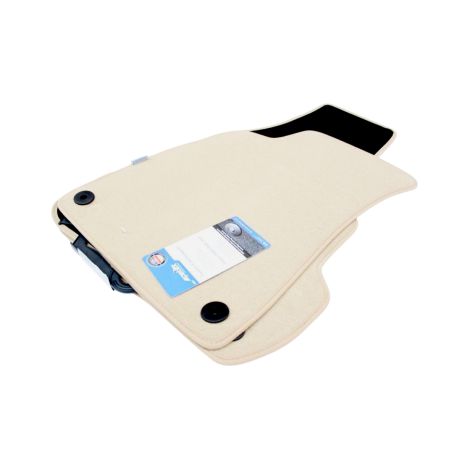 Teppich-Fußmatten für AUDI A4 B6/B7 (2001–2008) – beige