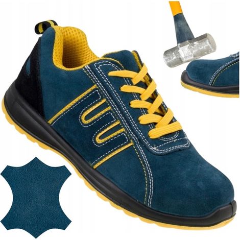 Herren-Arbeitsschuhe, Wildleder-Sportschuhe mit Metallkappe S1 BHP