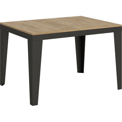 Tavolo Allungabile 120-224x90x80 cm Flame Evolution Quercia Naturale (1/4)