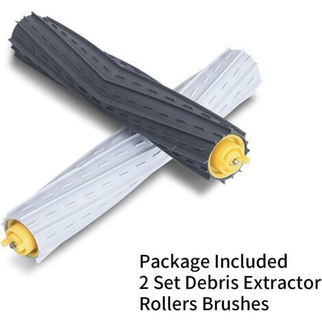 Accessoires de Brosse pour iRobot Roomba 800 & 900 Série, Brosse Principale pour 860 861 865 866 870 871 880 885 886 890 900 960 966 980 Robot Aspirateur avec 4 Brosses en Caoutchouc (1/3)