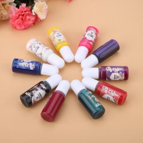 Colorant de résine UV - DUO - 10 couleurs - 10ml - Pigment pour DIY et artisanat-Ywey (1/5)