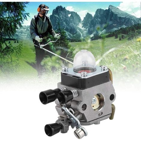 carburateur pour fs55 Carburateur Kit Carburateur pour FS55R FS55RC FS38 KM55 HL45 KM55R étude de Tronçonneuse pour Plante de pépins Jardinage pour la Maison Cour (1/5)
