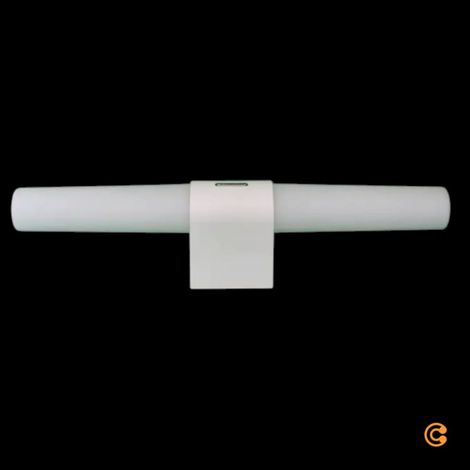 [NEUWERTIG] B-Ware Wandleuchte Badleuchte Nordlux Led Leuchte Helva Double Basic Weiß Kunststoff