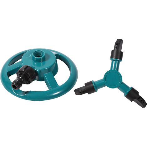 Arroseur Rotatif 360° avec 3 Buses pour Système d'Irrigation de Jardin (1/5)