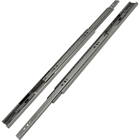 SWANEW Guide per cassetti Guida a estrazione totale 45 mm Guida telescopica 45 mm 650 mm 2 pezzi (1/5)