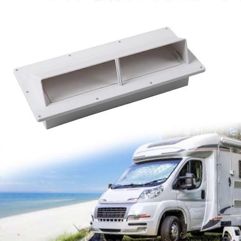 Couvercle de ventilation d'échappement pour camping-car, hotte de cuisine, clapet manuel, pièce détachée pour caravanes, caravanes et camping-cars (1/4)