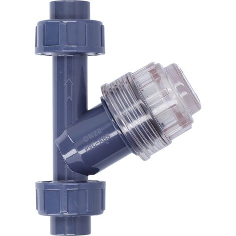 Filtre d'eau pour tuyau de jardin, crépine Y à faible résistance, large application, filtration longue durée pour aquarium (1/5)
